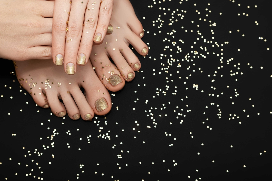 Professional manicure service at V Nail Bar & Lash Marietta GA